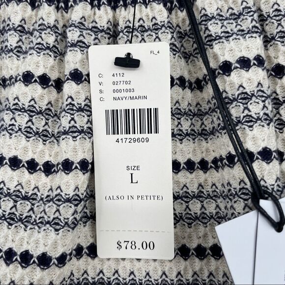 Twenty Anthropologie Elastic Waist Top NWT L - Picture 7 of 10